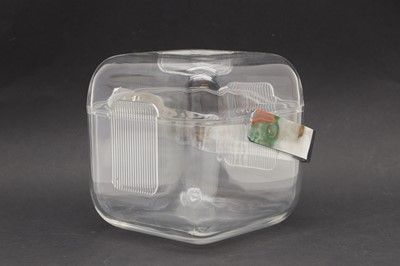 Lot 376A - A clear perspex 'Amanda' ice bucket and cover