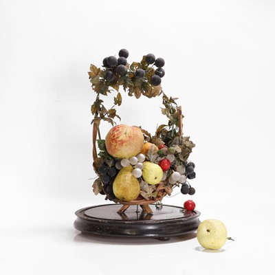 Lot 213 - A Victorian papier mâché display