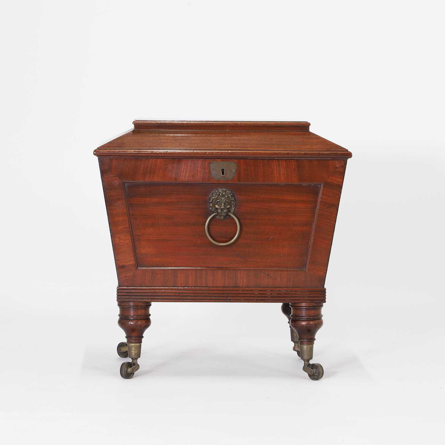 Lot 123 - A Regency mahogany wine cooler