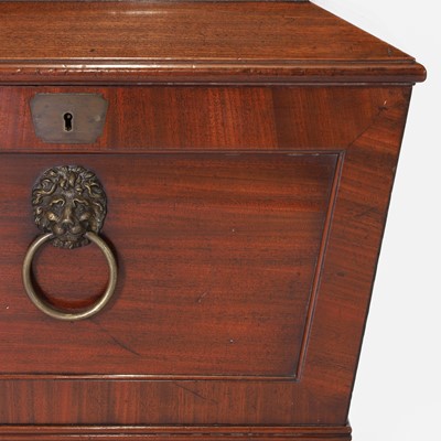 Lot 123 - A Regency mahogany wine cooler