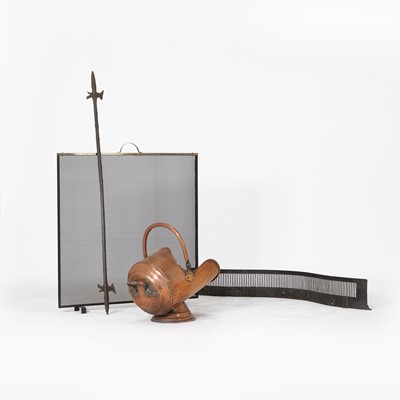 Lot 128 - A collection of fire tools