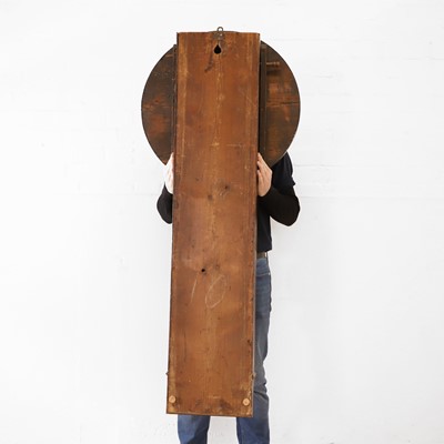 Lot 155 - An oak cased Act of Parliament clock