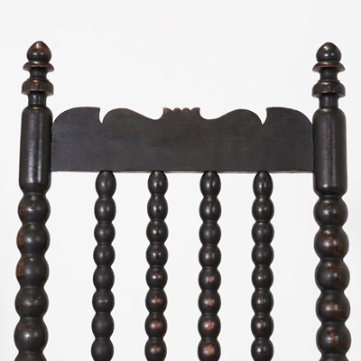 Lot 161 - A pair of beechwood elbow chairs