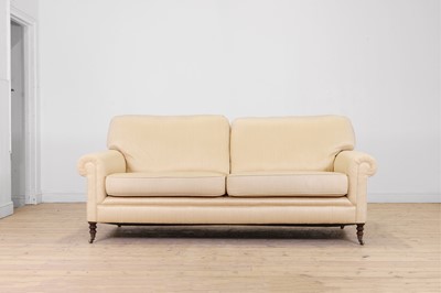 Lot 64 - A two-seater sofa by George Smith