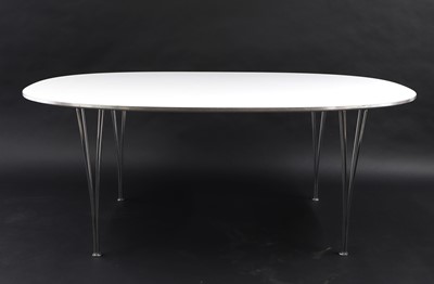 Lot 465 - A Fritz Hansen 'Super-Ellipse' table