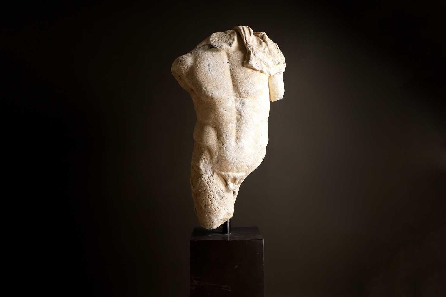 Lot 272 - A Roman marble torso of a man