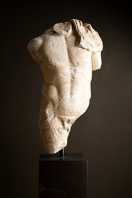 Lot 272 - A Roman marble torso of a man