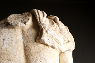 Lot 272 - A Roman marble torso of a man