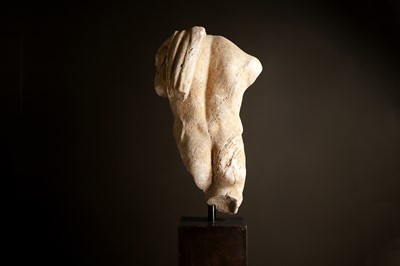 Lot 272 - A Roman marble torso of a man