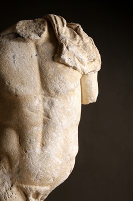 Lot 272 - A Roman marble torso of a man