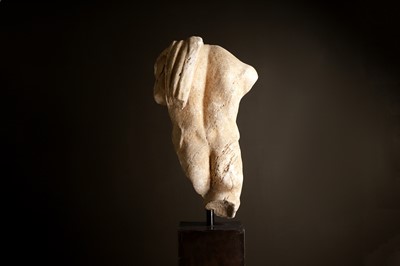 Lot 272 - A Roman marble torso of a man