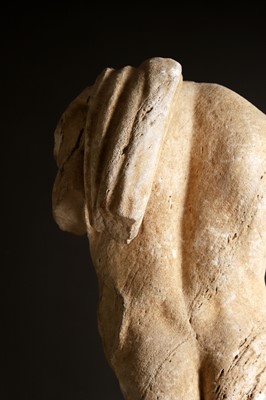 Lot 272 - A Roman marble torso of a man