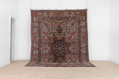 Lot 433 - A Persian wool carpet