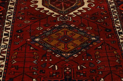 Lot 101 - A Heriz wool runner
