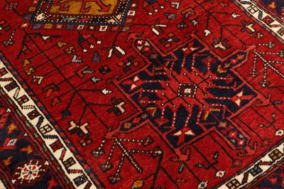 Lot 101 - A Heriz wool runner