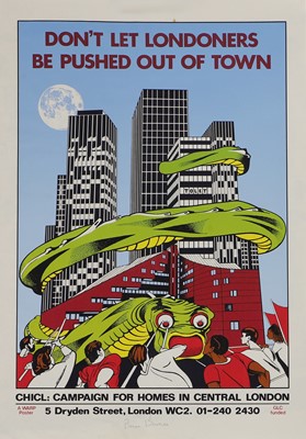 Lot 215 - A collection of Battersea Power Station posters
