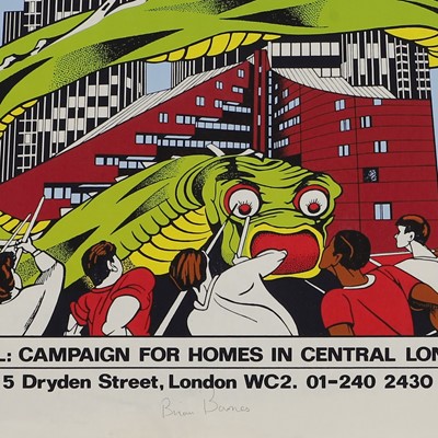 Lot 215 - A collection of Battersea Power Station posters