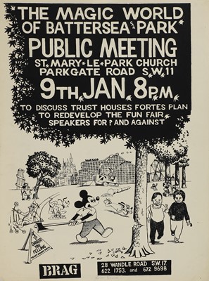 Lot 215 - A collection of Battersea Power Station posters
