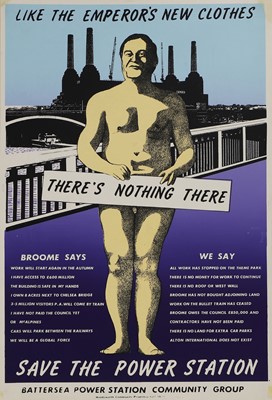 Lot 215 - A collection of Battersea Power Station posters