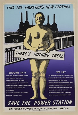 Lot 215 - A collection of Battersea Power Station posters