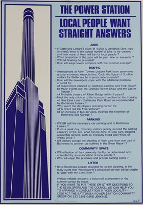 Lot 215 - A collection of Battersea Power Station posters