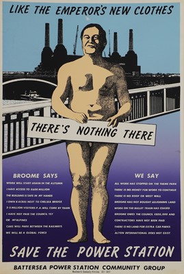 Lot 215 - A collection of Battersea Power Station posters