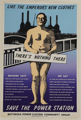 Lot 215 - A collection of Battersea Power Station posters