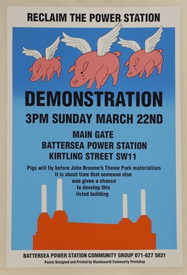 Lot 215 - A collection of Battersea Power Station posters