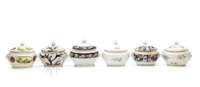 Lot 207 - A group of five porcelain sucriers