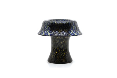 Lot 266 - A glass 'Mushroom' centrepiece