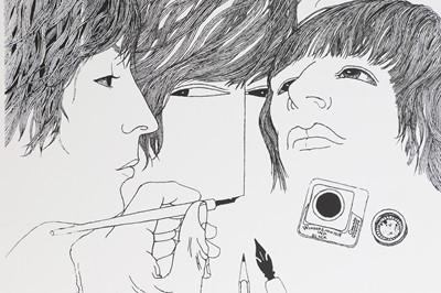 Lot 236 - [THE BEATLES] - Klaus Voormann SIGNED: REVOLVER 50