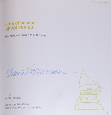 Lot 236 - [THE BEATLES] - Klaus Voormann SIGNED: REVOLVER 50