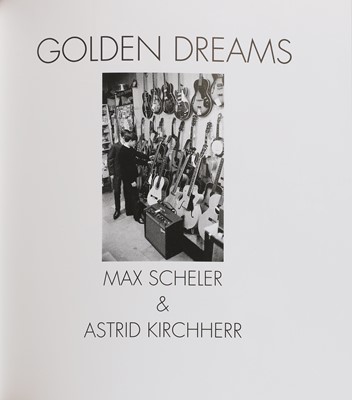 Lot 208 - [THE BEATLES ]- MAX SCHELER & ASTRID KIRCHHERR SIGNED