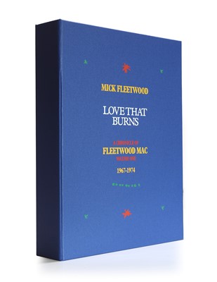 Lot 241 - [FLEETWOOD MAC] - Mick Fleetwood SIGNED: LOVE THAT BURNS