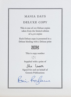 Lot 229 - [THE BEATLES/PHOTOGRAPHY] - Curt Gunther SIGNED