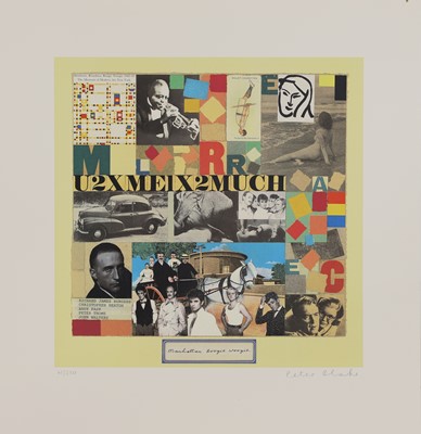 Lot 69 - Sir Peter Blake RA (b.1932)