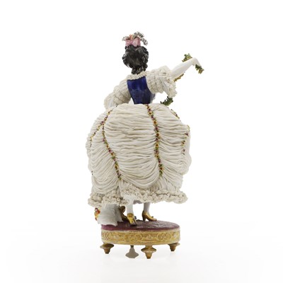 Lot 153 - A German porcelain figure