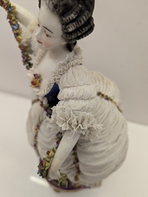 Lot 153 - A German porcelain figure