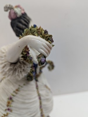 Lot 153 - A German porcelain figure