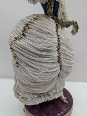 Lot 153 - A German porcelain figure