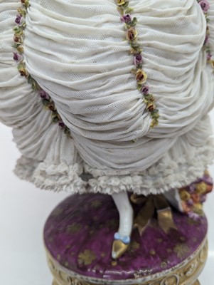 Lot 153 - A German porcelain figure