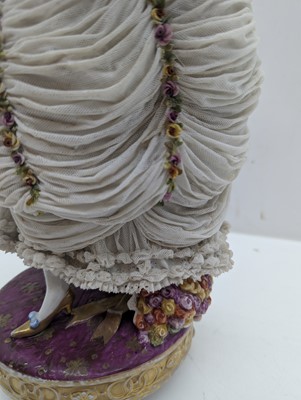 Lot 153 - A German porcelain figure