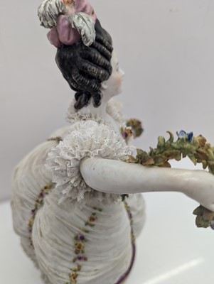 Lot 153 - A German porcelain figure