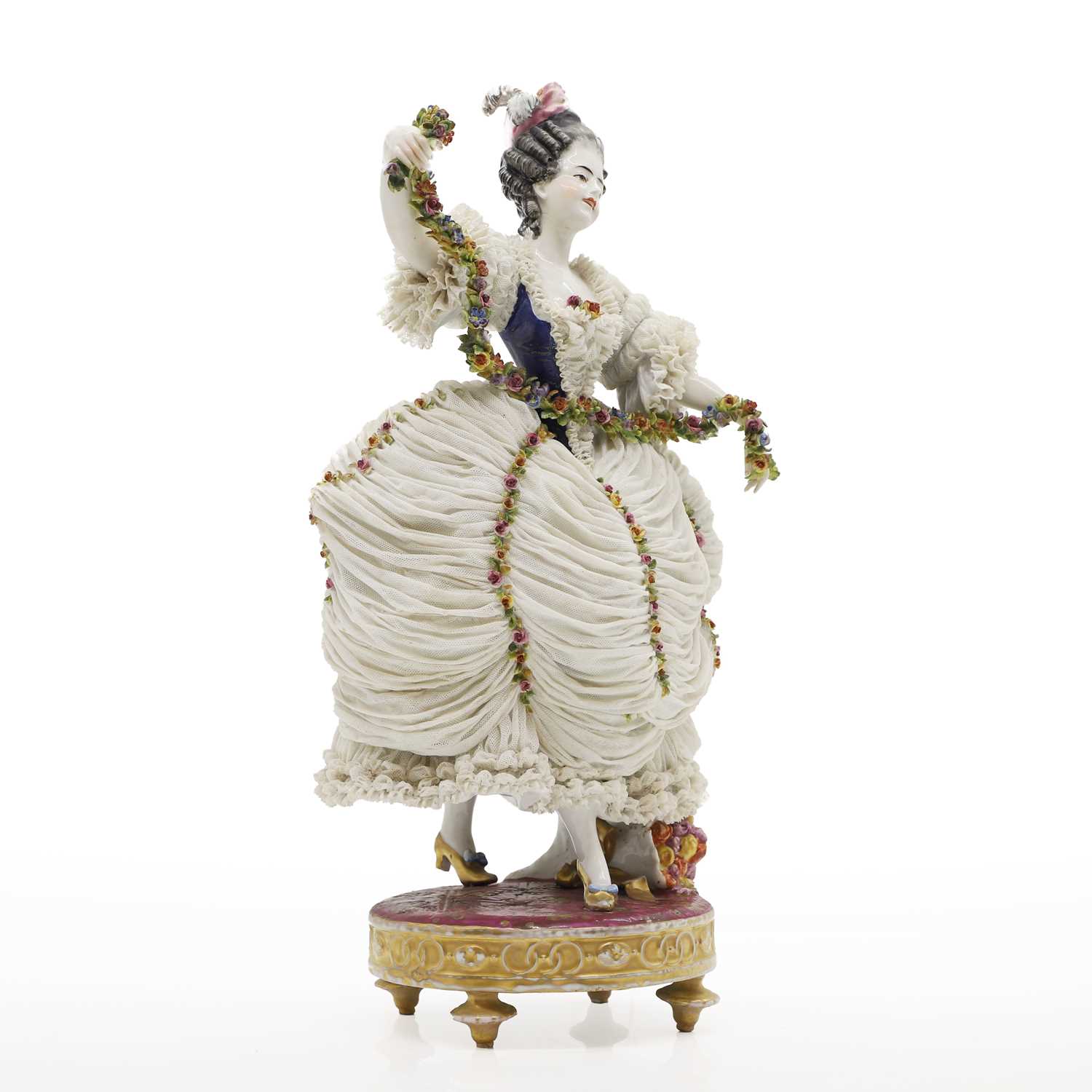 Lot 153 - A German porcelain figure