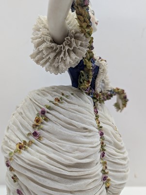 Lot 153 - A German porcelain figure
