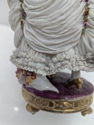 Lot 153 - A German porcelain figure