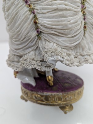 Lot 153 - A German porcelain figure