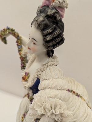 Lot 153 - A German porcelain figure