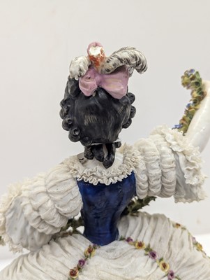 Lot 153 - A German porcelain figure