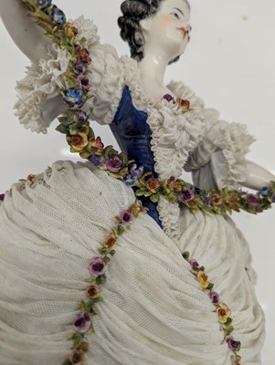 Lot 153 - A German porcelain figure